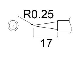HAKKO Presto Tip 980-T-Bl, Tip for the Presto 980/981